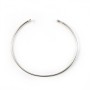 Argent 925 bracelet réglable 60mm x 1pc