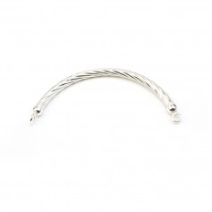 Breloque renard en argent 925 12x14mm x 1pc