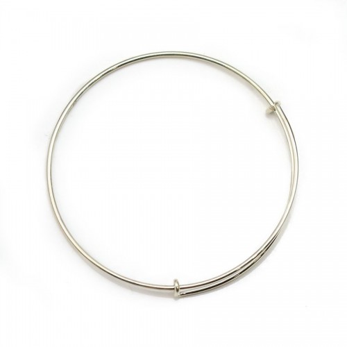 Adjustable bracelet in silver 925, measuring 57mm, x 1pc