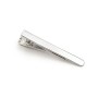 Pince pour cravate, en argent 925, mesurant 49.5mmx4.8mm x 1pc