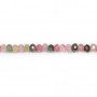 Tourmaline Rondelle Facette