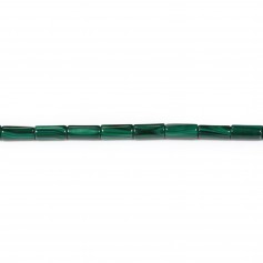 Malachite tube 4x6 mm x 40cm