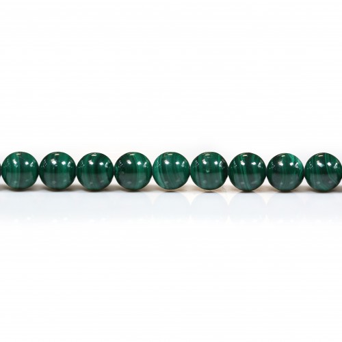 Malachite ronde 8mm x 40cm