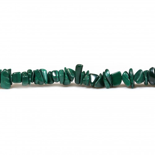 Malachite in shape chips x 80cm