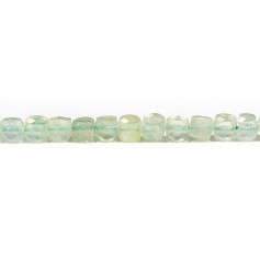 Multicolored tourmaline, in round and flat faceted shape, 4mm x 40cm