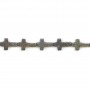 Pyrite croix 10x15mm x 40cm 