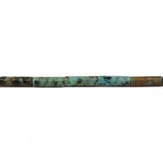 Turquoise africaine tube 4x13mm x 40cm