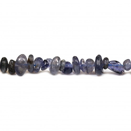 Iolite en forme chips x 40cm