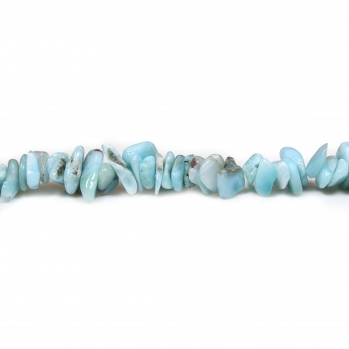 Larimar in chips shape x 80cm