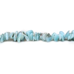 Larimar in chips shape x 80cm