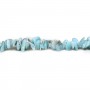 Larimar en forme chips x 80cm