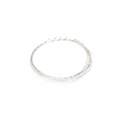 Fil sparkle en argent 925, 0.4mm x 1m