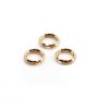 Anneaux ressort 5.2mm Gold Filled 14 carats x 10pcs