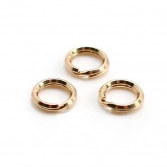 Anneaux ressort 5.2mm Gold Filled 14 carats x 10pcs