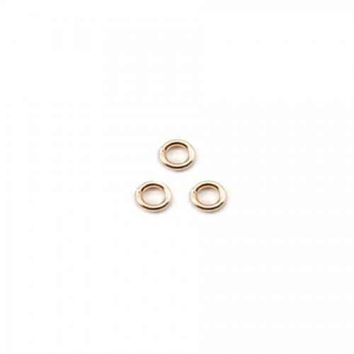ANNEAUX SOUDE 0.64X3MM GOLD FILLED 14 CARAT 1.05G50pcs