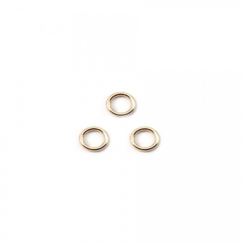 ANNEAUX SOUDE 0.64X4MM GOLD FILLED 14 CARAT 1.45G50pcs|