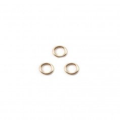 ANNEAUX SOUDE 0.64X4MM GOLD FILLED 14 CARAT 1.45G50pcs|