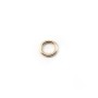 ANNEAUX SOUDE 0.76X5MM GOLD FILLED 14 CARAT 1.55G50PCS