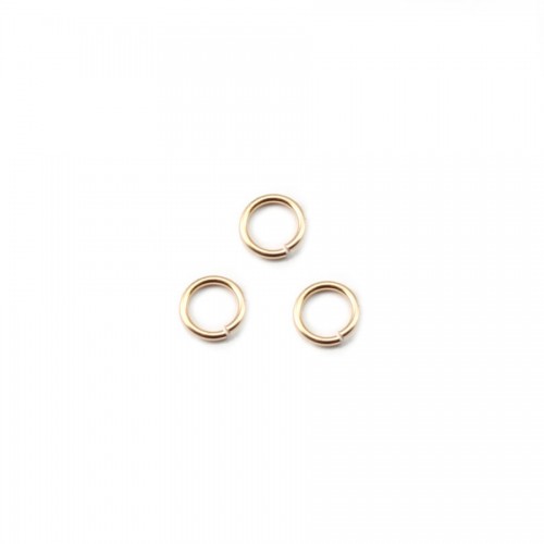ANNEAUX OUVERT 0.64X4MM GOLD FILLED 14 CARAT 2.94G100PCS