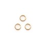 Anneau ouvert 0.64X4mm Gold Filled 14 carats x 10 pcs