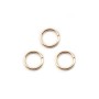 ANNEAUX OUVERT 0.76X7MM GOLD FILLED 14 CARAT 2.4G30PCS