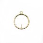 Breloque ronde 15x0.7mm, en gold-filled x 1pc