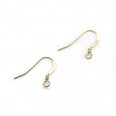 Boucles d'oreilles 14MM Gold filled 14 carat x 2pcs