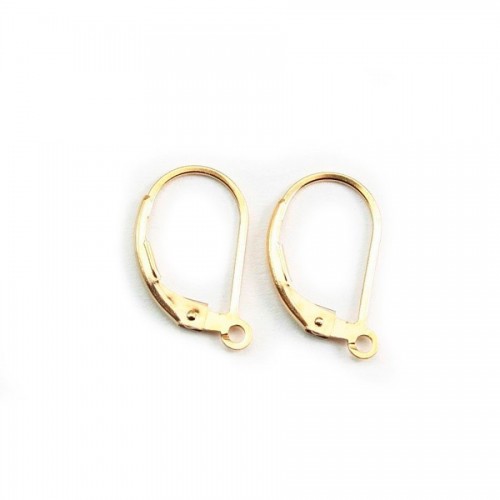 DORMEUSE GOLD FILLED 14 CARAT x 2PCS