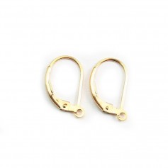 DORMEUSE GOLD FILLED 14 CARAT x 2PCS