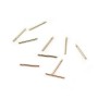 Post pour boucles d'oreille, en gold filled 14 carats, 0.76 * 9.5mm x 10pcs