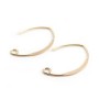 Crochets d'oreilles 25mm en gold filled 14 carats x 2pcs