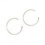 Crochets d'oreilles 26mm en gold filled 14 carats x 2pcs