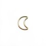 Breloque lune 8x11x0.88mm en gold-filled x 2pcs