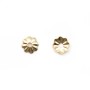 COUPELLE EN FLEUR 3X0.76MM GOLD FILLED 14 CARAT0.75x100pcs