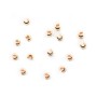Cache nœud 2.5mm Gold filled 14 carat x 10pcs  