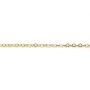 Chaine lissage Gold Filled 14 carats 2.1x1.6mmX 50cm