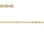 Chaine lissage Gold Filled 14 carats 2.1x1.6mmX 50cm