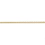 Chaine gold filled 14 carats  maille anneau ovale 1.1x1.2mm x  50cm