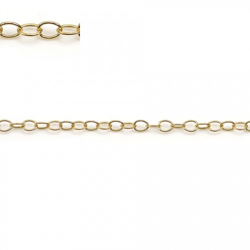 Chaine Gold Filled 14 carats 2.9.x2.3mmX 50cm