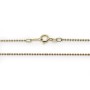 Chaine Gold Filled  14 carats à  Bille 40CMX1.2MM x 1pc