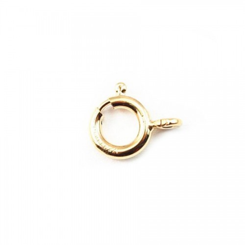 14K Gold filled  8mm spring ring w/open ring X1pc