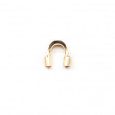 Protection pour fil cable 0.45mm Gold Filled 14 carats x 4 st