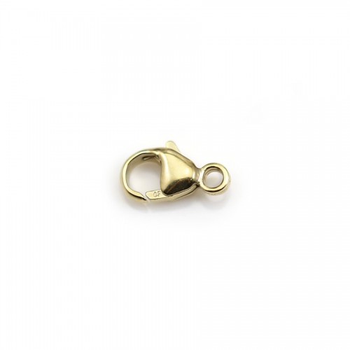 14 karat gold filled, in lobster clasp shaped, 4.8 * 9mm x 1pc