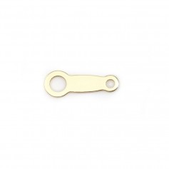 Gold filled rosé 14 carats attache fermoir 3x8mm x 10pcs