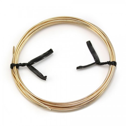 Fil souple en Gold Filled 1.02mm x 2m