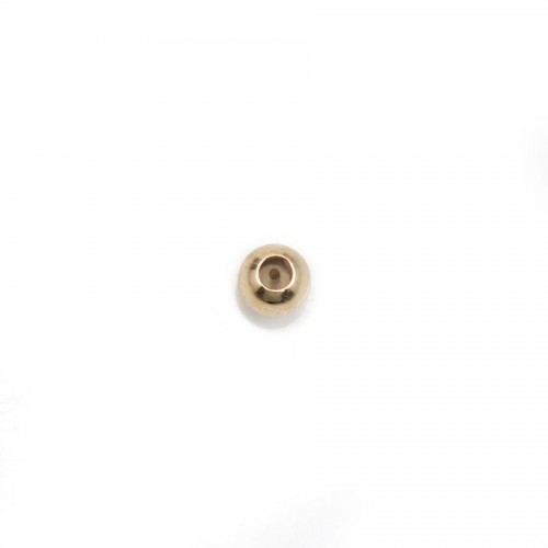 Stoppeur en gold filled 14k, en forme de perles, 3-4mm x 3pcs