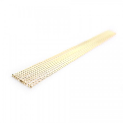 CLOU TETE PLAT 50X0.38MM GOLD FILLED 14 CARAT 2.62G50PCS