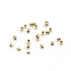 TUBE 1.6X2MM GOLD FILLED 14 CARAT 0.88G 100PCS