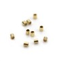 TUBE 1.6X2MM GOLD FILLED 14 CARAT 0.88G 100PCS