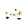 Tube gold filled 14 carats 3x2mm x 15pcs